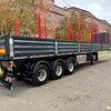 Открытый бортовой универсальный полуприцеп трехосный  9299P1 - УРАЛ ТРАК 