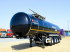 Полуприцеп цистерна для перевозки темных нефтепродуктов Сеспель SF4B32 32м3  - УРАЛ ТРАК 